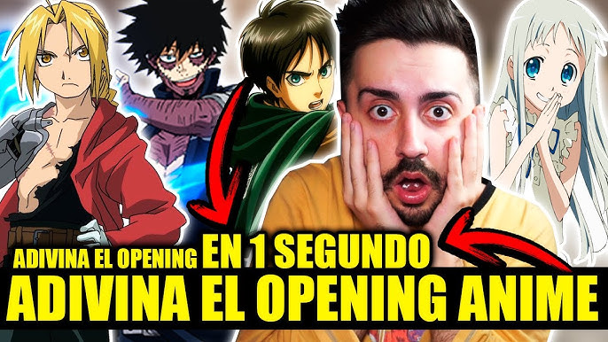 TEST: ADIVINA el Opening de Anime