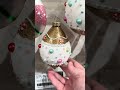 Raz 4" Set of 2 Gingerbread Ball and Final Glass Christmas Ornament 4625078