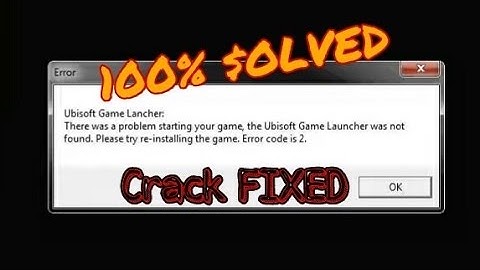 FIX || Ubisoft Game Launcher Problem || in Assasin