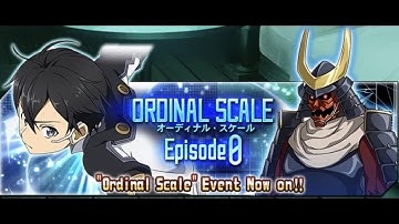 Sword Art Online Memory Defrag - Ordinal Scale, Episode 0 Event Story