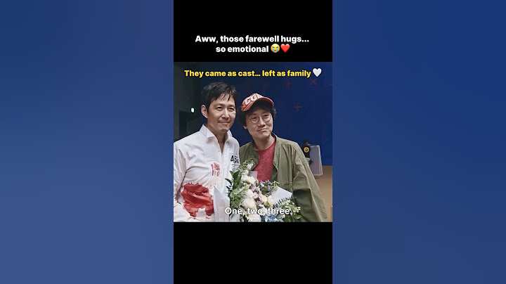 They made history, and now it’s goodbye 💔 #squidgame #leejungjae #leebyunghun