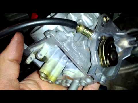 2005 Suzuki Eiger 400 Carburator YouTube