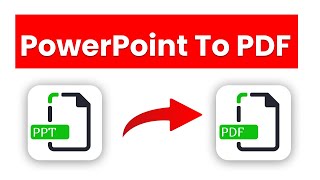 Convert PowerPoint to PDF Online Free | High Quality PPT to PDF Converter Mac Windows