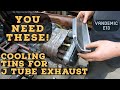 Cooling Tins for J Tube exhaust |  Fabricate Industrial Tin VW Split Bus Restoration Vandemic E13