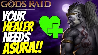 Increase Healing By 300% With Asura!! | GODS RAID