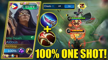 ALDOUS BEST ONE SHOT BUILD! NEW BUILD! BRUTAL AND BURST DAMAGE TOO OP! ALDOUS BEST BUILD 2022 - MLBB