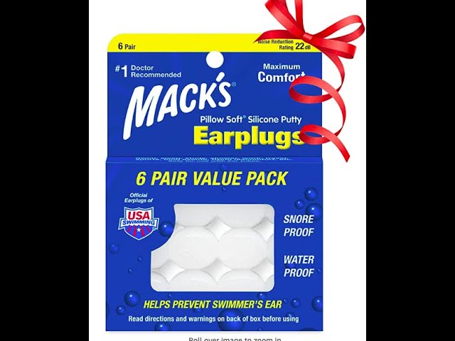 Pillow Soft® Silicone Putty Ear Plugs - Mack's Ear Plugs