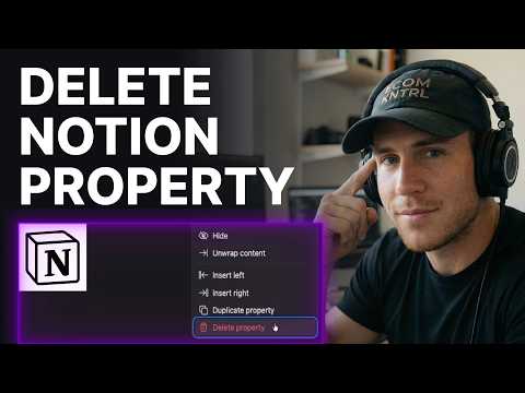 How to Delete Property in Notion (2026) | Step-by-Step