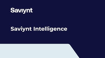 Track 1- Intelligence | Saviynt Intelligence
