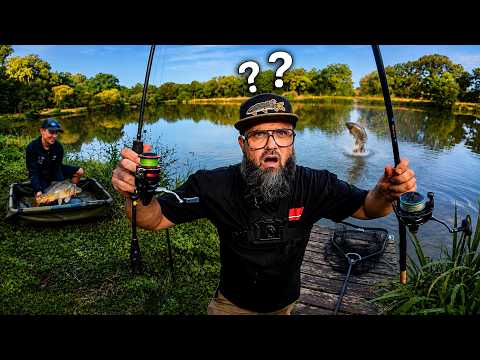 We’re fishing for CARP with 2 different techniques... which one will work better?
