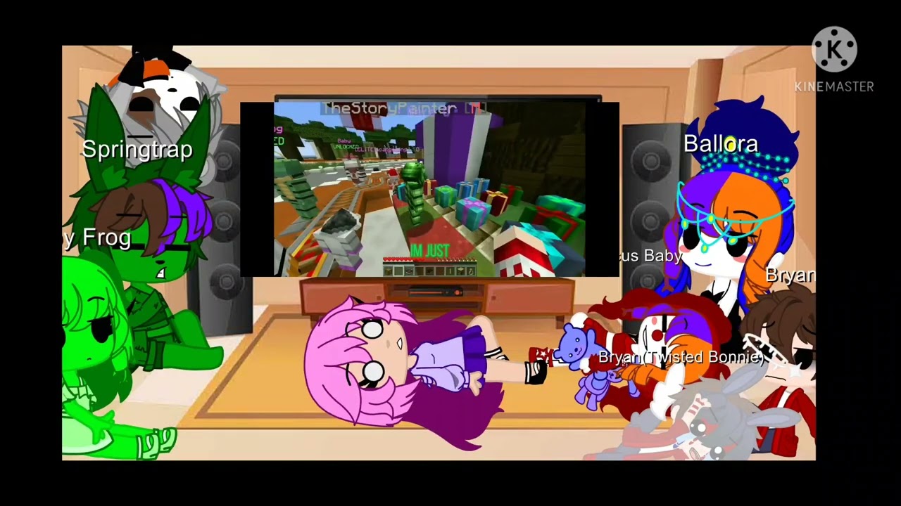 TFF react to TFF FNaF out of context (not original)