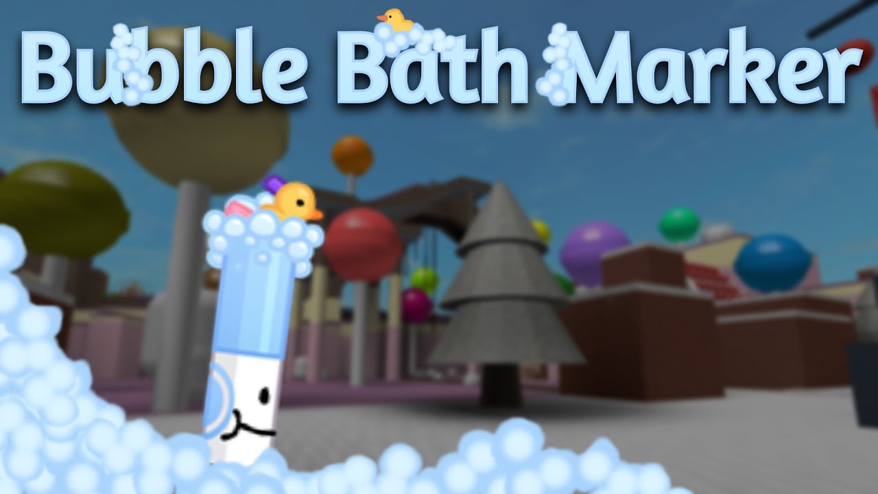 How To Get The *BUBBLE BATH MARKER* In Roblox Find The Markers