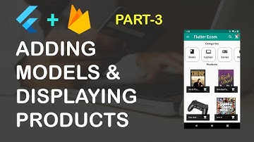 Flutter Ecommerce App Part 3 (Displaying Products)
