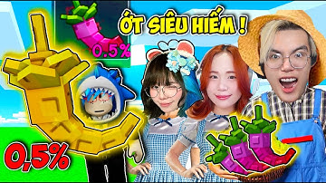 PHONG CẬN VÀ SAMMY SỞ HỮU CÂY DRAGON PEPPER SIÊU HIẾM CÙNG MÈO SIMMY TRONG ROBLOX GROW A GARDEN