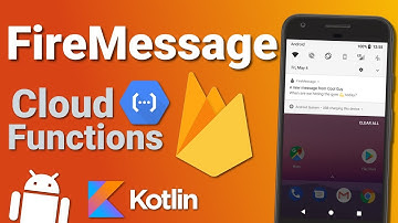 Firebase Firestore Chat App: Cloud Functions & FCM (Ep 8) - Kotlin Android Tutorial