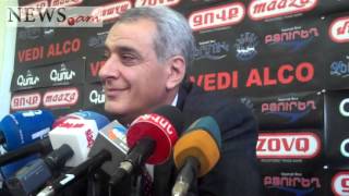 Press-conference of David Shahnazaryan