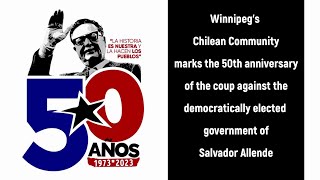 Winnipeg commemorates 50th anniversary of the Chilean Coup