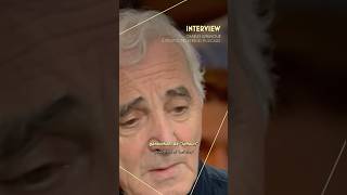 Aznavour en interview défendait déjà la créativité des futurs artistes ✨