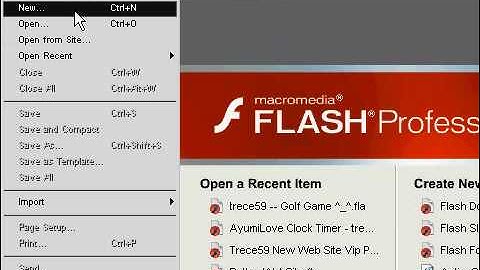 Make a Simple Game // Macromedia Flash Tutorial