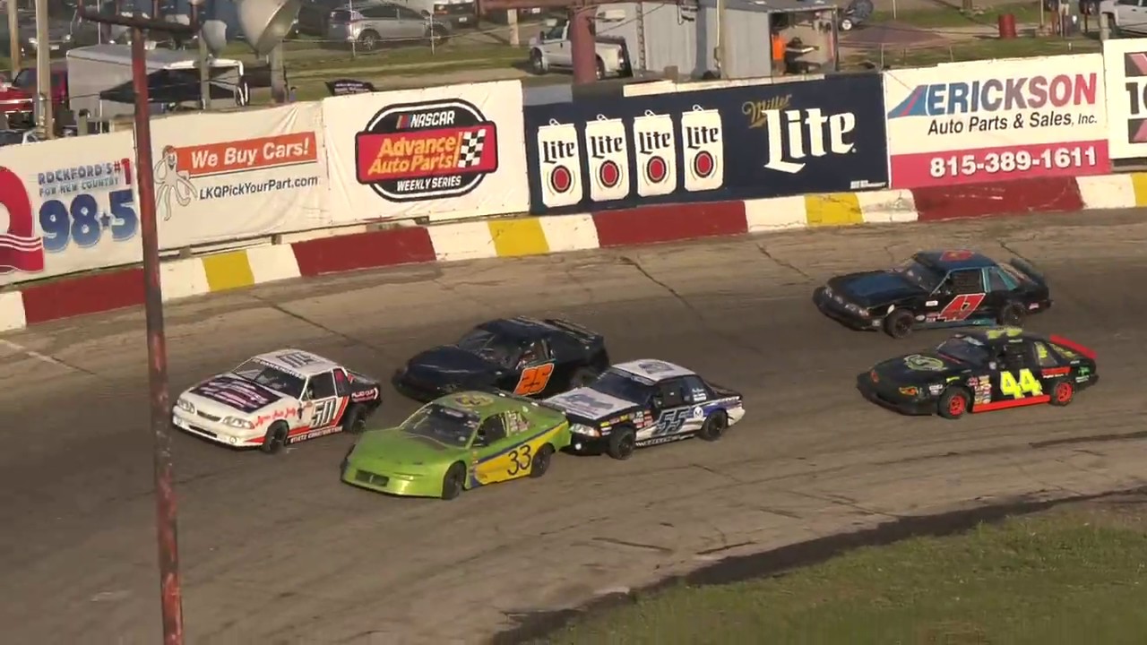 Rockford Speedway - American Short Tracker Heat 1 - 07.04.2020 - YouTube