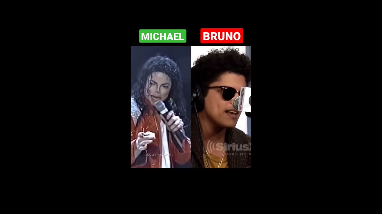 MICHAEL JACKSON Vs BRUNO MARS No Autotune Who Is The Best Shorts
