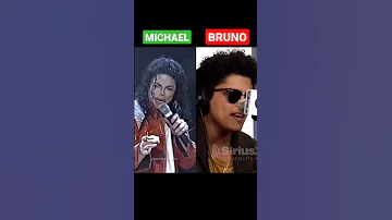 MICHAEL JACKSON vs BRUNO MARS No Autotune - Who is the best? #shorts