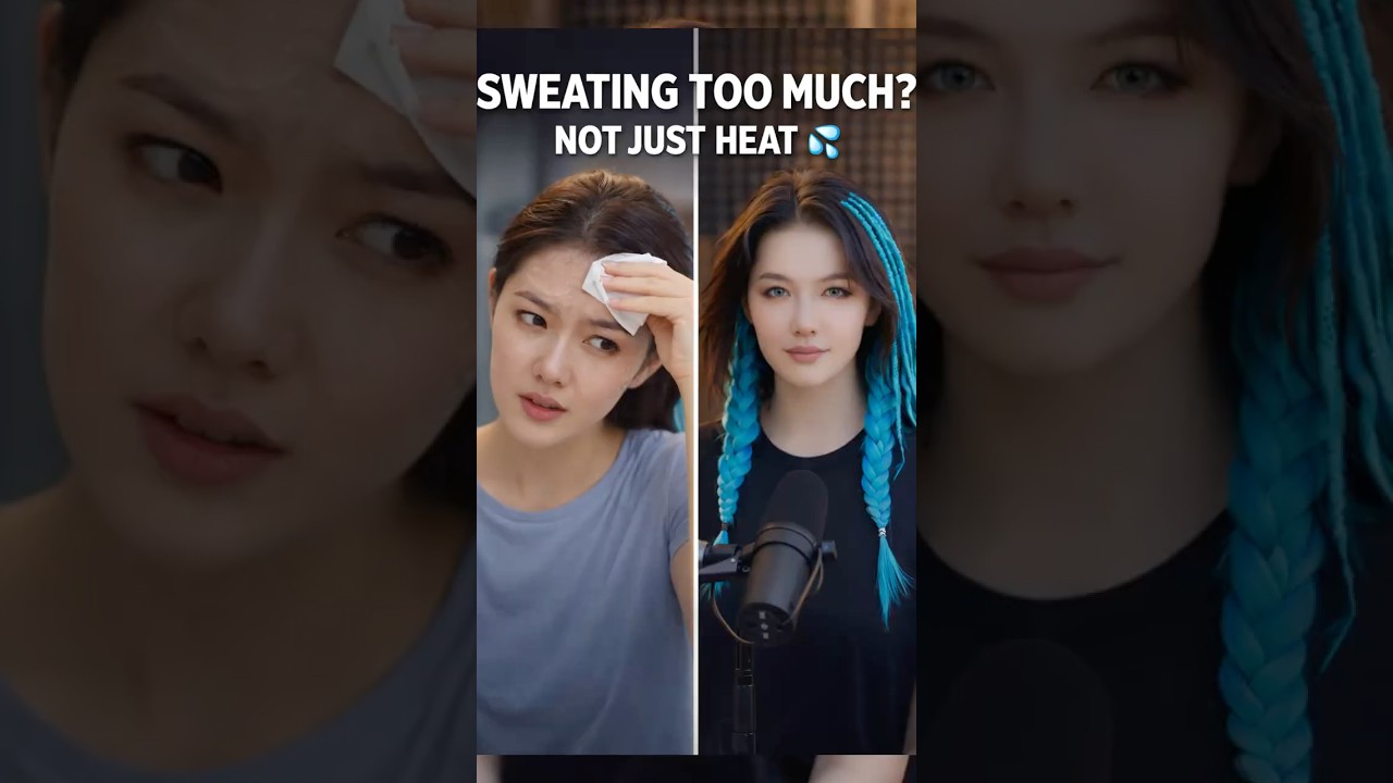 Your sweat glands don’t overreact for no reason.”