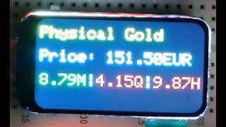 ESP32 Financial Ticker - Working Sequence (ESP32-C6 Waveshare 1.47 LCD)