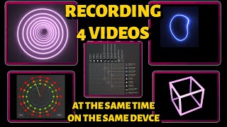 Vs Visual Synthesizer, Screen Recording 4 Videos At Once On Ipad