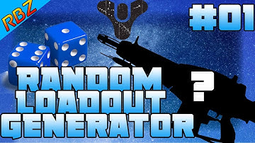 Destiny RANDOM CLASS GENERATOR - "I Thought This Gun Was Good!!" -  Episode 01