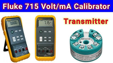 How to Use Loop Calibrator | Fluke 715 Volt/mA Calibrator | Calibrator All Functions Used in Hindi