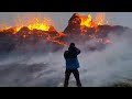 Multiple Volcanoes Erupting at Same Time! Stunning Scene from Iceland! Unshared footage 10.07.23