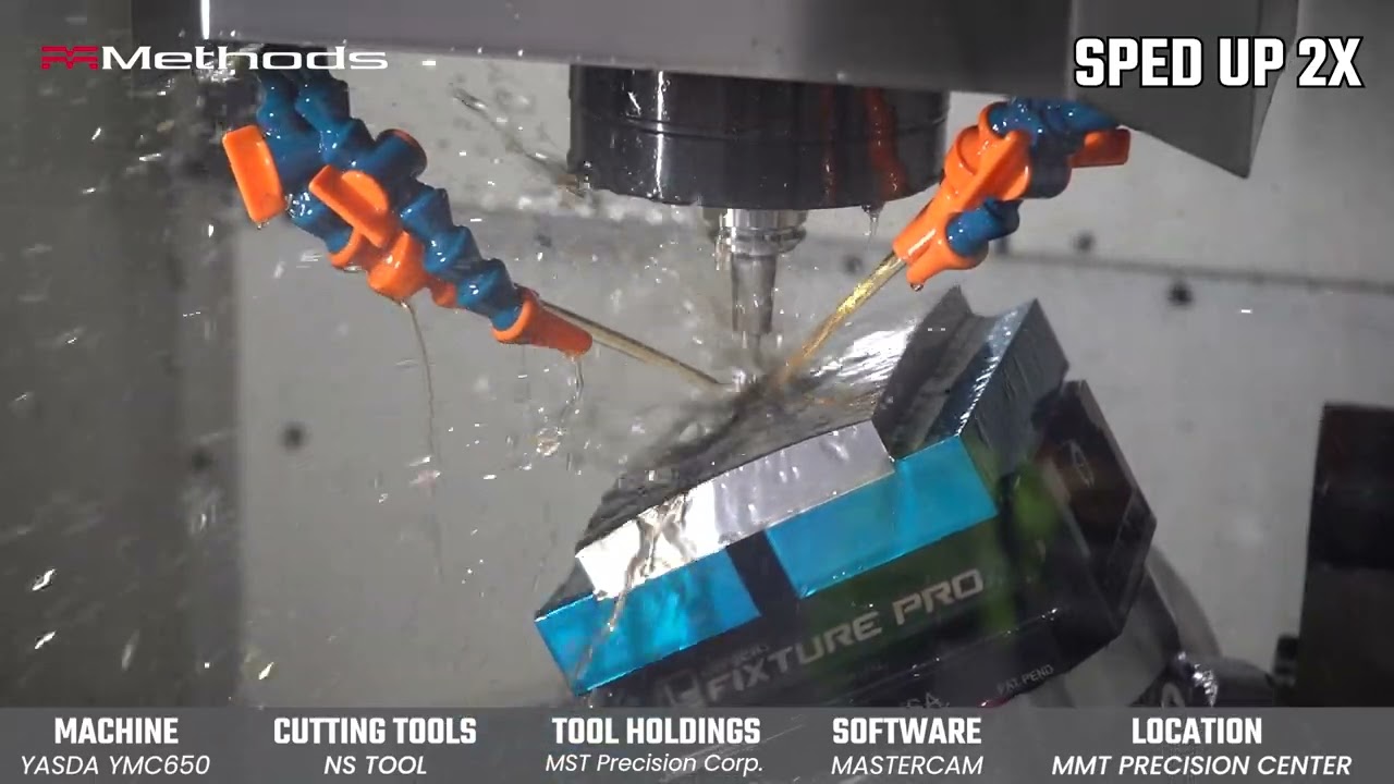 YASDA YMC 650 5-axis Sub-Micron Machining - Mirror Finish #manufacturing #cnc #5axis