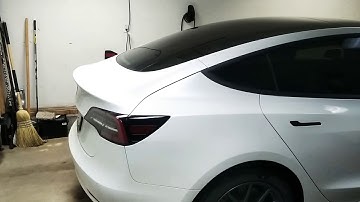 2019 Tesla model 3 automatic trunk open easy mod.