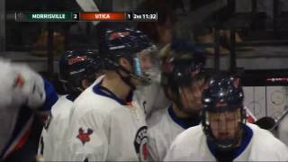 Utica's Kevin Kirisits Nets the 2016 New York Sash Teddy Bear Toss Goal