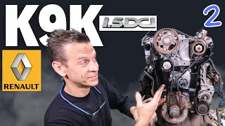 Как поменять двигатель Renault K9K 1.5 dCi. Учебное пособие по сборке Головка блока цилиндров, форсу