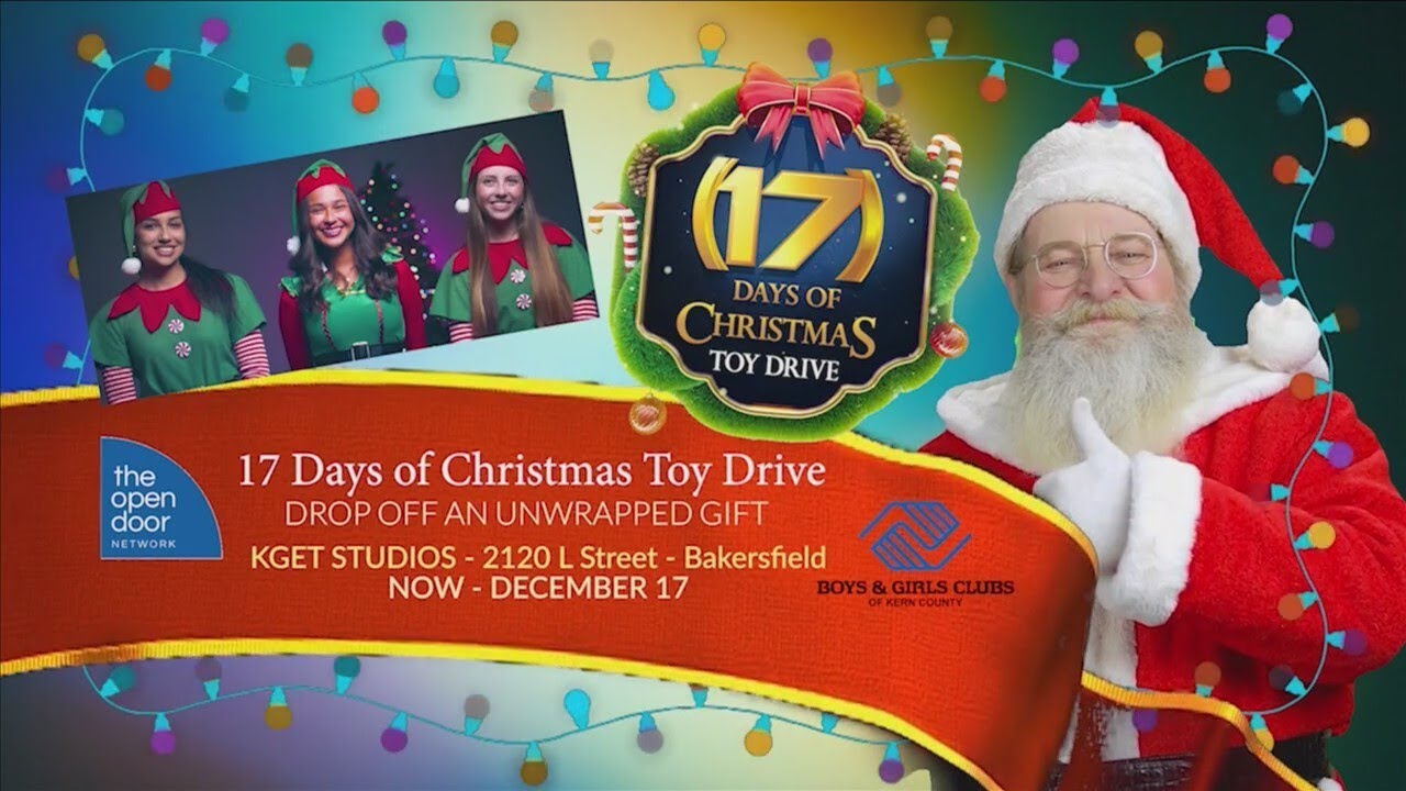 17 Days of Christmas Toy Drive ends today