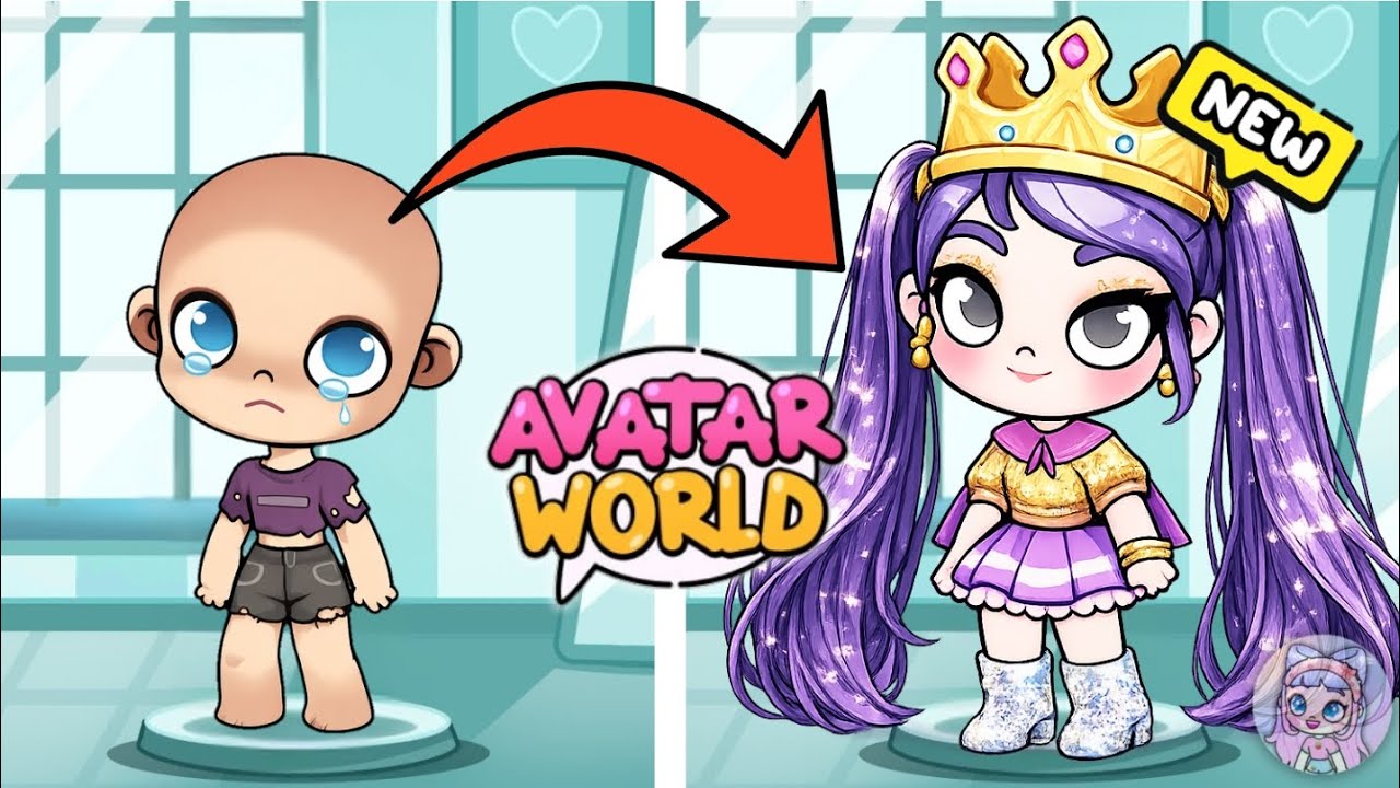NEW! 💜 KUROMI GIRL SO CUTE OUTFIT! UNLOCK SECRET COLLECTION IN AVATAR WORLD 😍 PAZU 