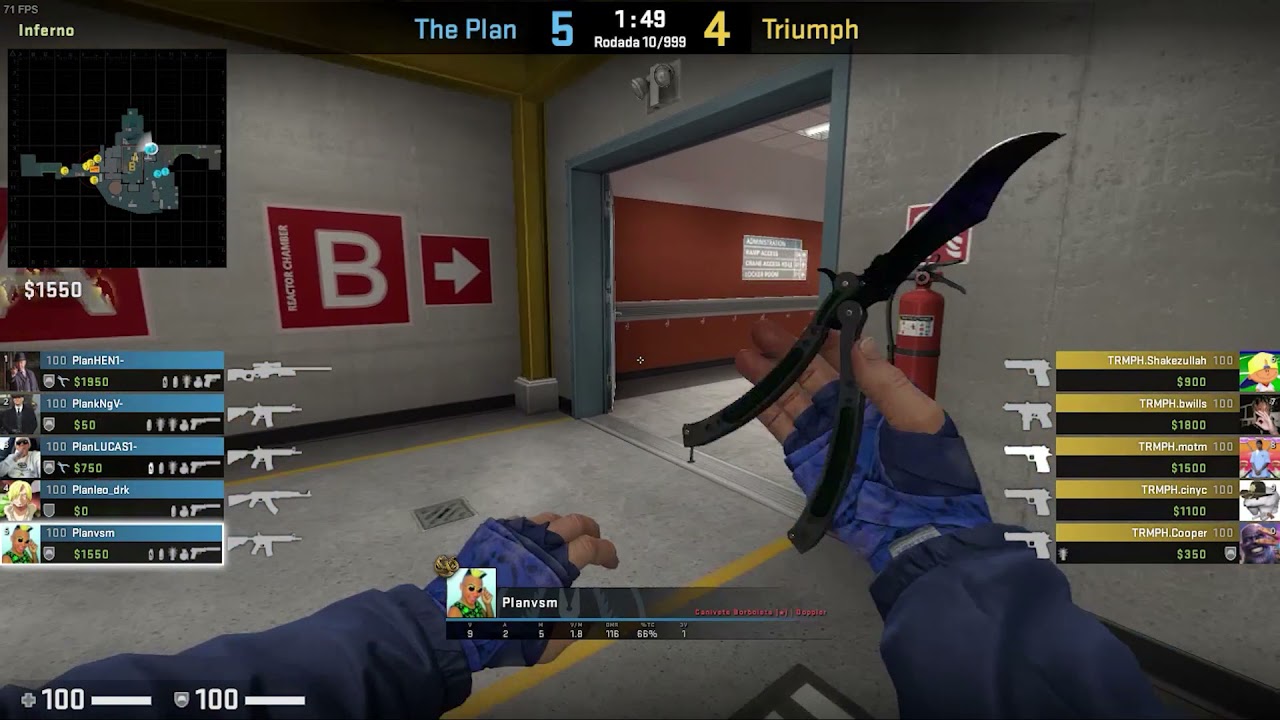 Pov vsm (30/20) CS GO DEMO - NUKE - 16 O PLANO VS 13 TRIUMPH (cs_summit 8 - 02/05/2021)