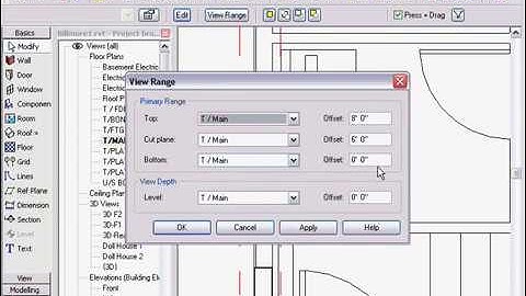 REVIT VIEW RANGE PLAN REGION - CADclips