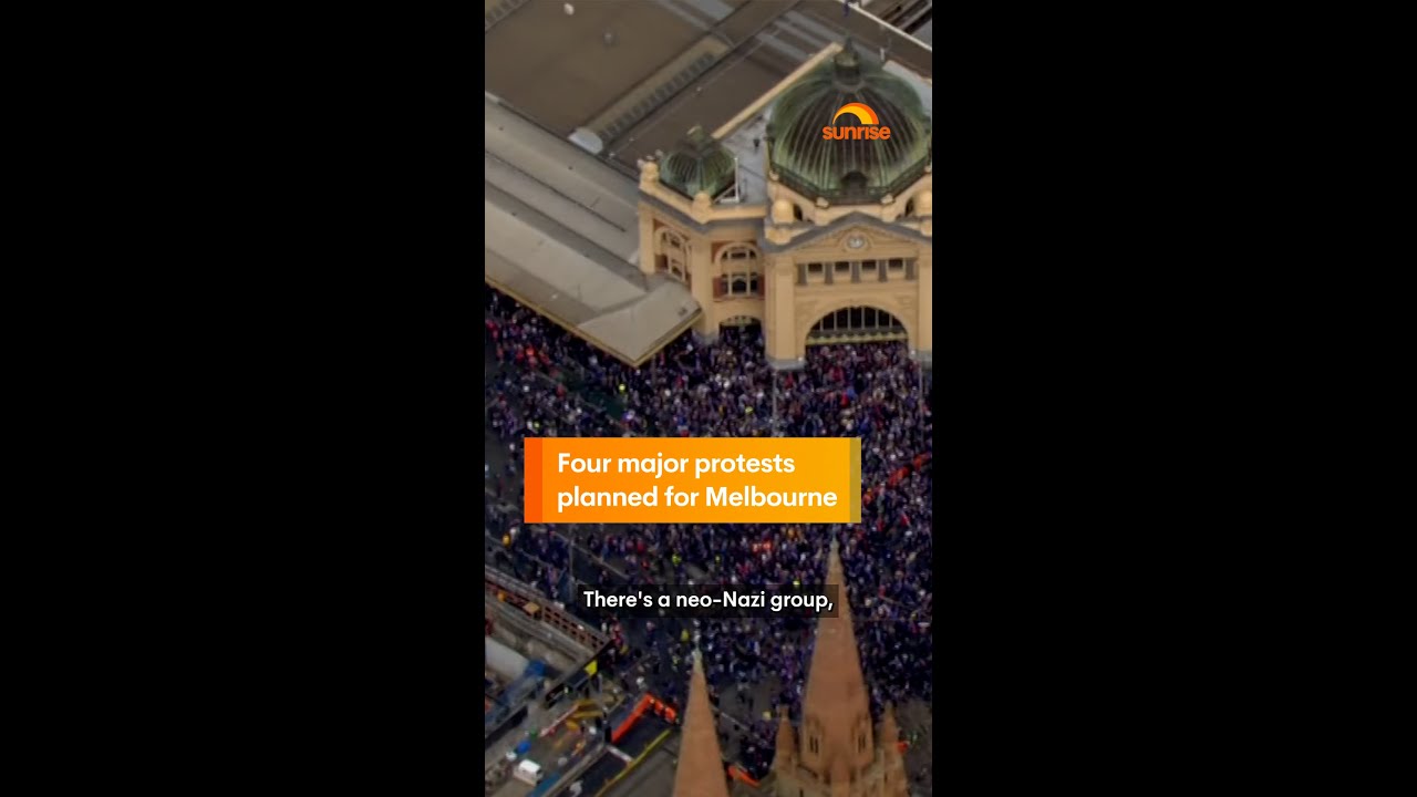 Four major protests planned for Melbourne