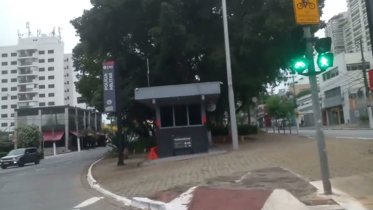 Saõ Paulo viaje en bicicleta electrica desde la avenida Imirim hasta El Circulo Italiano