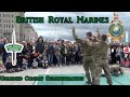Royal Marines unarmed combat display.