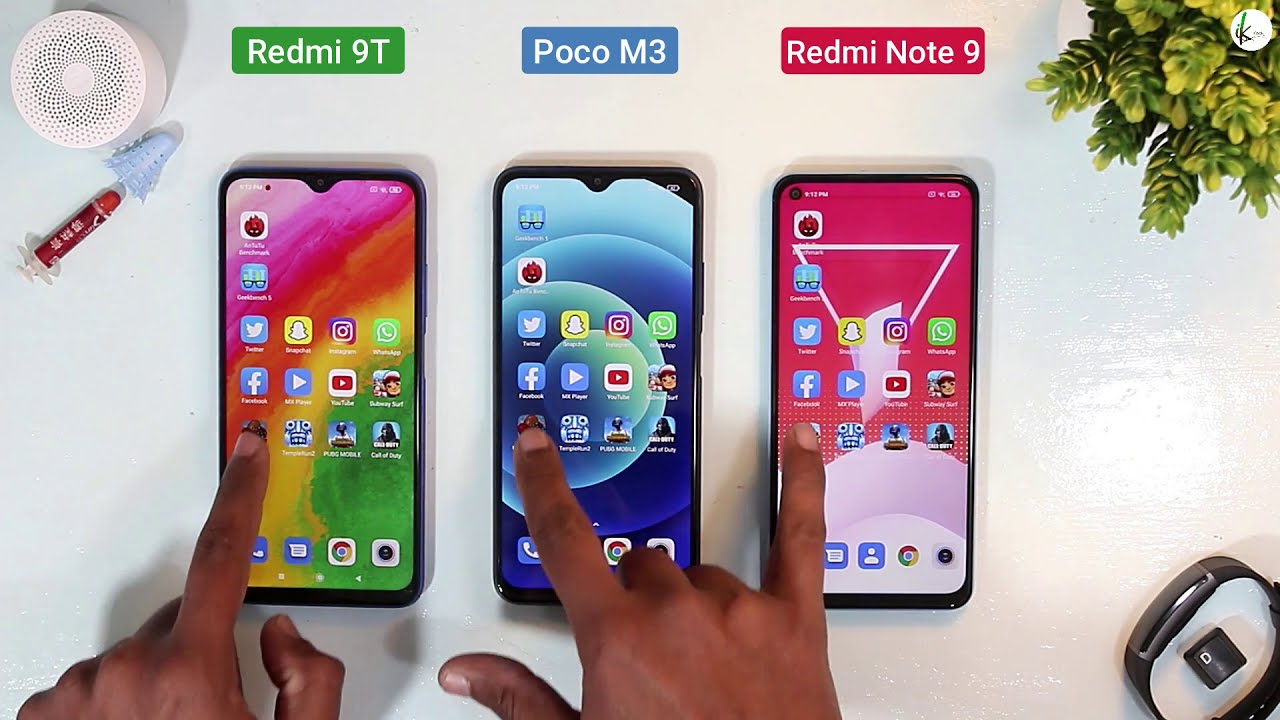 Xiaomi Redmi 9 Vs Poco M3