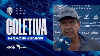 Coletiva pós-jogo com o técnico Moacir Júnior: CSA 5x0 CSE - Copa Alagoas 2026
