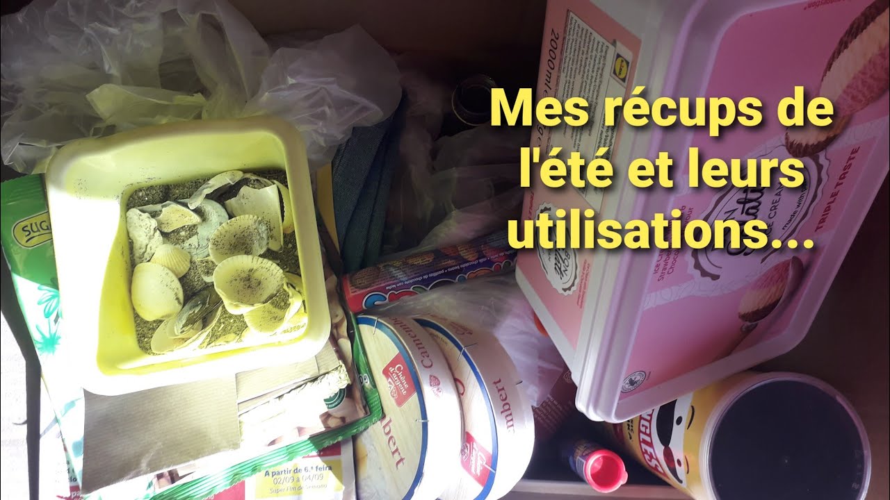Mes récups de l'été et comment les utiliser ♻️. YouTube