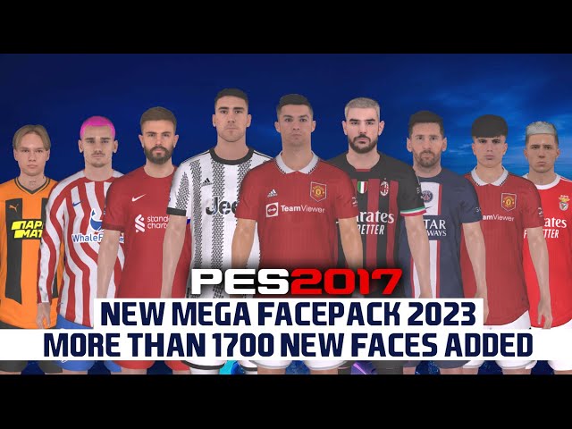 PES 2017 New Mega Facepack +700 Faces ~