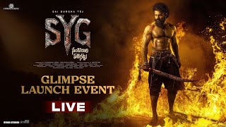 Sambarala Yeti Gattu Glimpse Launch Event LIVE | Sai Durgha Tej | MS Talkies