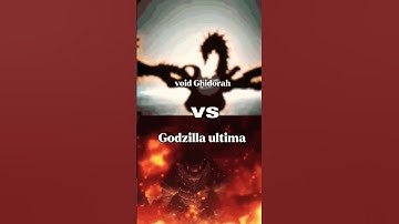 VOID GHIDORAH VS GODZILLA ULTIMA #debate #1v1 #battle #edit #godzilla #godzillavskong #fyp #shorts