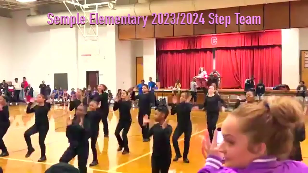 Semple Elementary 2023/2024 Step Team